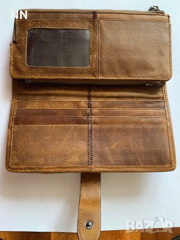 Мъжко портмоне естествена кожа, снимка 4 - Портфейли, портмонета - 41667724