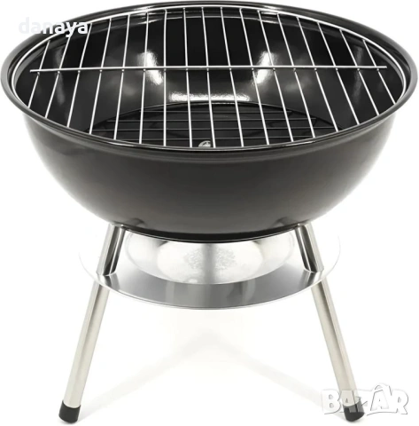 5651 Метално барбекю на дървени въглища, снимка 5 - Аксесоари за кухня - 53491561