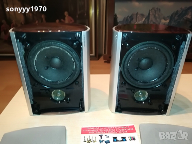 pioneer-aluminium speakers 0903221342, снимка 3 - Тонколони - 36045183