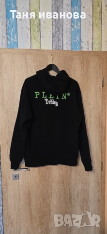 Philipp Plein L-мъжки оригинален суичър, снимка 3 - Спортни дрехи, екипи - 52322701