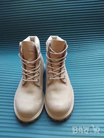 Timberland 100 % оригинални боти - Естествена кожа! Номер 37.5, снимка 3 - Дамски боти - 56261070