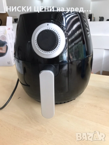 Фритюрник с горещ въздух Kochwerk 4L, 1400W черен, снимка 4 - Фритюрници - 51847113