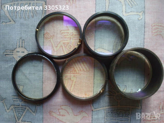 Лот лупи на месингово тяло №48, снимка 4 - Обективи и филтри - 36063056