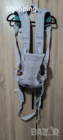 Ергономично кенгуру 4 в 1 Infantino - Flip, светлосиво , снимка 2 - Кенгура и ранички - 53573458