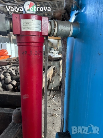 вертикален резервоар за сгъстен въздух (air receiver tank), снимка 3 - Други машини и части - 53661702