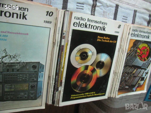 Radio  Fernsehen  Elektronik   D D R  /  Г Д Р    -  Списание, снимка 4 - Колекции - 50936067