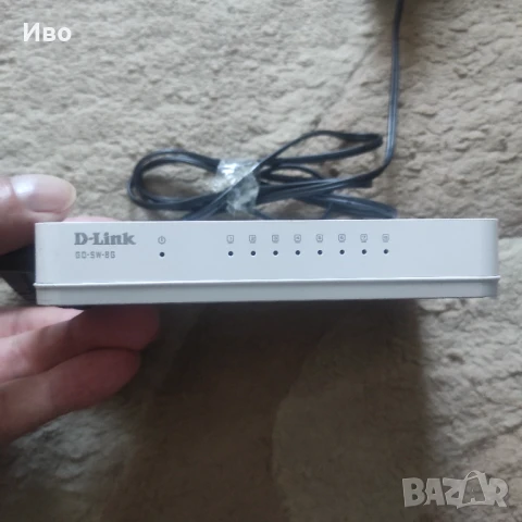 Гигабитов Суич D-Link GO-SW-8G, 1000Mbps, 8-Port