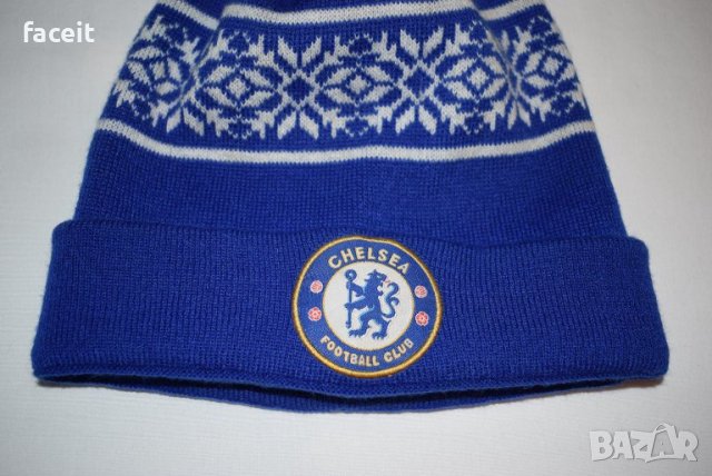 Chelsea FC - Official product - Страхотна зимна шапка - 100% ориг. / Челси / Футболна, снимка 3 - Шапки - 38887787