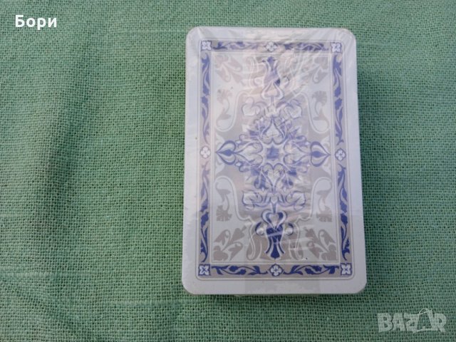 Rokoko стари карти неизползвани син гръб, снимка 3 - Карти за игра - 35993092