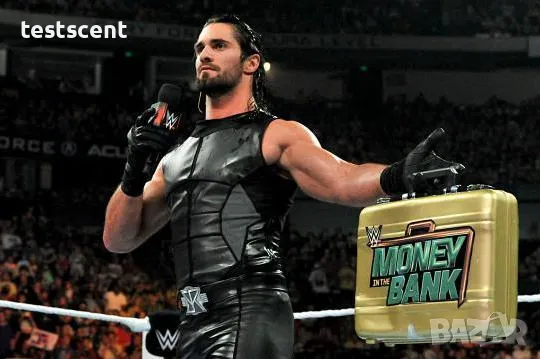 WWE Money In The Bank Briefcase куфар gold колекционерски Договорът в куфарче , снимка 14 - Колекции - 48988450