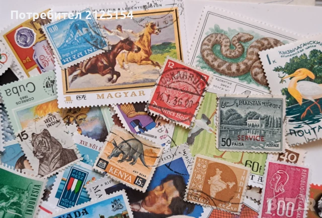 Лот от различни пощенски марки 150 бр.,от началото на 20 век, снимка 4 - Филателия - 42199747