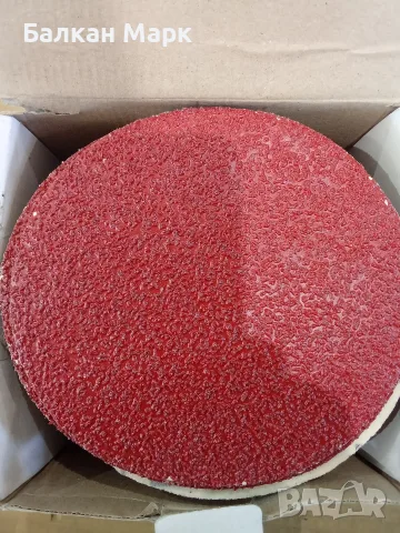 Професионални керамични шкурки на велкро IHG Abrasives 150 mm (P24) – 50 бр.