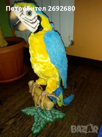 Интерактивна играчка, работи с 4бр. обикновени батерии АА 