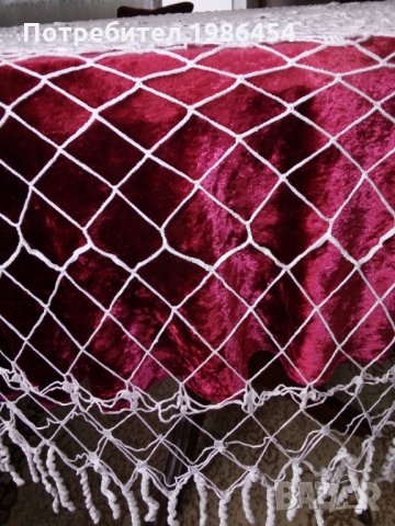 Плетена покривка за маса, снимка 3 - Покривки за маси - 34029642