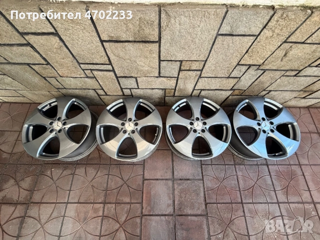 Оригинални Мерцедес Mercedes 19” Джанти – Топ Състояние!, снимка 7 - Гуми и джанти - 53020117