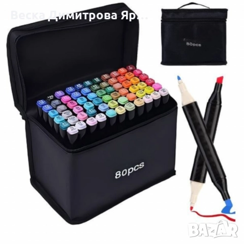 Комплект за рисуване+ комплект за оцветяване+ комплект маркери, снимка 7 - Ученически пособия, канцеларски материали - 51577570