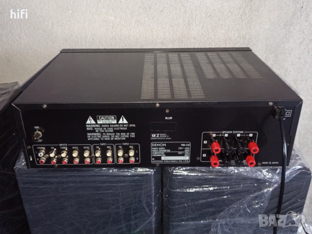 Стерео усилвател Denon PMA-520, снимка 4 - Ресийвъри, усилватели, смесителни пултове - 53584600