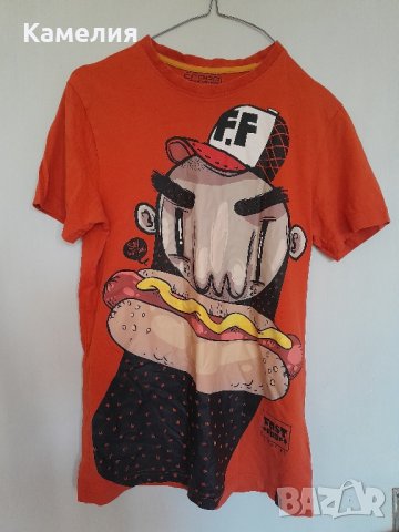 Тениска Cropp, Fast Food, S-размер , снимка 1