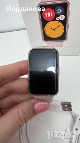 Смарт часовник Huawei watch fit Tia B07 sakura pink, снимка 6 - Дамски - 53356694
