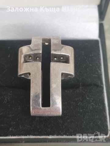 Сребърен кръст , снимка 7 - Колиета, медальони, синджири - 41921494