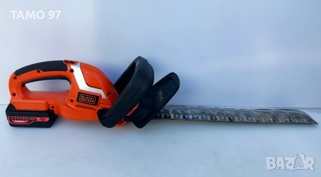 Black Decker GTC1845L - Нов акумулаторен храсторез 18V 5.0Ah, снимка 4 - Градинска техника - 52240468