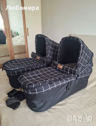 Кошове за новородени за количка Mountain Buggy-Duet V3, снимка 5 - Детски колички - 49782769