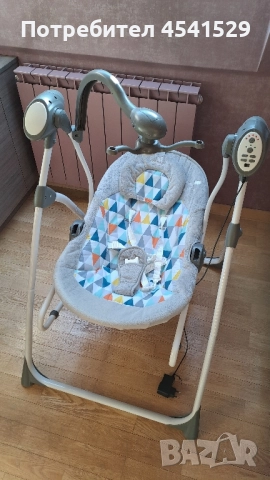 Електрическа бебешка люлка Cangaroo Swing Star