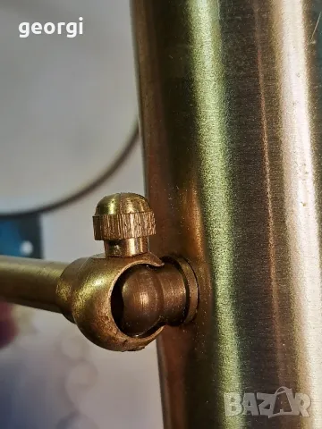 ретро бронзова стенна лампа за осветление на картина, огледало  7/4, снимка 4 - Декорация за дома - 49820551