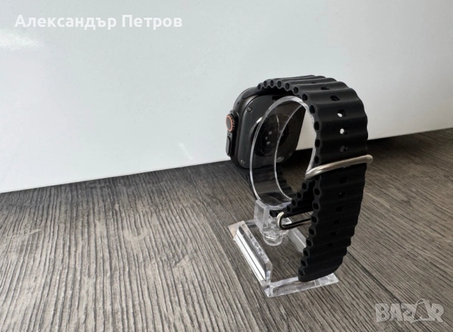 Смарт Часовник Ultra 4 с дизайн като на Apple Watch Ultra 2, снимка 2 - Смарт часовници - 53837406