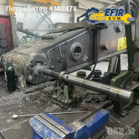 (ЕФИР-РВМ) Ремонт на рукояди, стрели, кофи и багерни устройства, снимка 10 - Сервизни услуги - 49586761