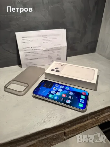 КАТО НОВ Iphone 17 Pro Max 512 GB, 49 cycle, снимка 7 - Apple iPhone - 56380653