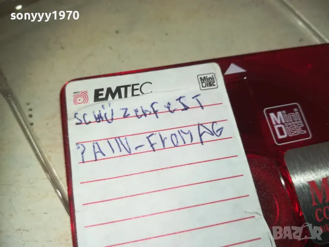 EMTEC RED MINIDISC 2309241318, снимка 8 - CD дискове - 47329261