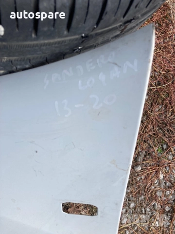 Ляв калник Dacia Sandero II /Logan. 2013-2020. Дачия Сандеро/Логан. , снимка 2 - Части - 52037812
