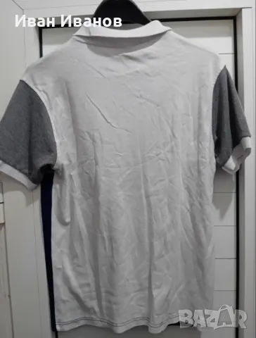 Оригинална фланелка с яка Armani, снимка 2 - Тениски - 49338919