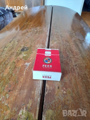 Стара кутия от цигари Peer #2