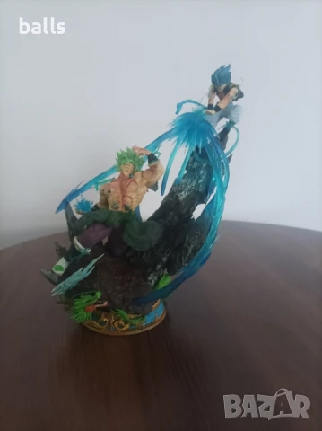 фигурка на гоку и броли / goku & broly от dragon ball