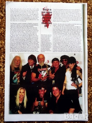 Wendy Williams – Plasmatics – punk metal, снимка 11 - Колекции - 41634210