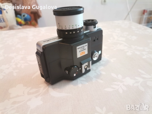 Ретро фотоапарат Minolta 110 Zoom SLR, снимка 5 - Други ценни предмети - 51988592