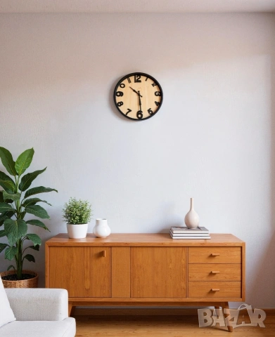 Стенен часовник в модерен стил, снимка 3 - Стенни часовници - 53722794