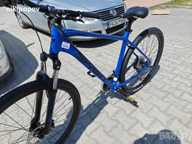 Промо велосипед 29" Sprint MAVERICK син, снимка 7 - Велосипеди - 56079598