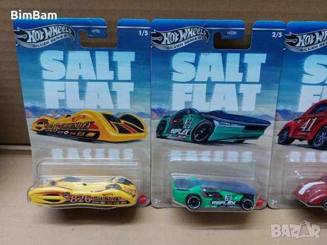 Колички Hot Wheels SALT FLAT / Хот Уилс - 5 модела / 010, снимка 2 - Коли, камиони, мотори, писти - 53146305