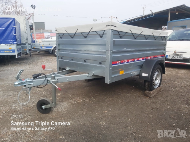 Туристическо ремарке REPO RPP с допълнителни канати и плосък брезент, снимка 2 - Ремаркета - 52008361