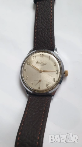 Мъжки механичен часовник Omikron, снимка 4 - Антикварни и старинни предмети - 53463990