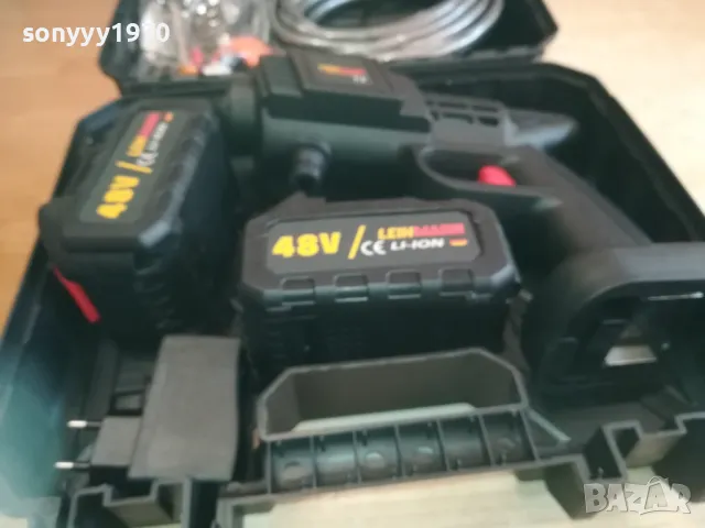 ВОДОСТРУЙКА С ДВЕ БАТЕРИИ И ЗАРЯДНО В КУФАР 2910241307, снимка 4 - Винтоверти - 47760273