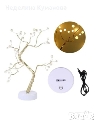 ❌ LED декоративното светещо дръвче е страхотна декорация за коледа, празненства, нощна лампа, снимка 5 - Декорация за дома - 47967825