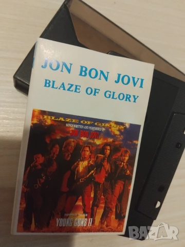 Jon Bon Jovi – Blaze Of Glory - аудио касета музика