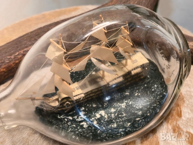 Кораб в Ботилка , снимка 3 - Антикварни и старинни предмети - 51973983