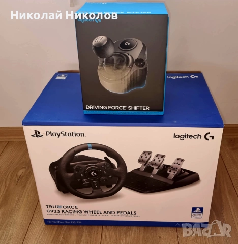 LOGITECH  Trueforce G923 racing wheel и pedals, LOGITECH driving force shifter