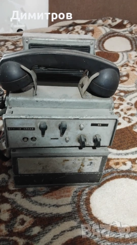  Радиостанция от соца! Народна милиция, снимка 2 - Други ценни предмети - 53833769