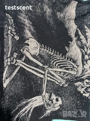 Мъжка термична блуза Affliction Reaping Black Thermal термална S Small, снимка 3 - Блузи - 47427247